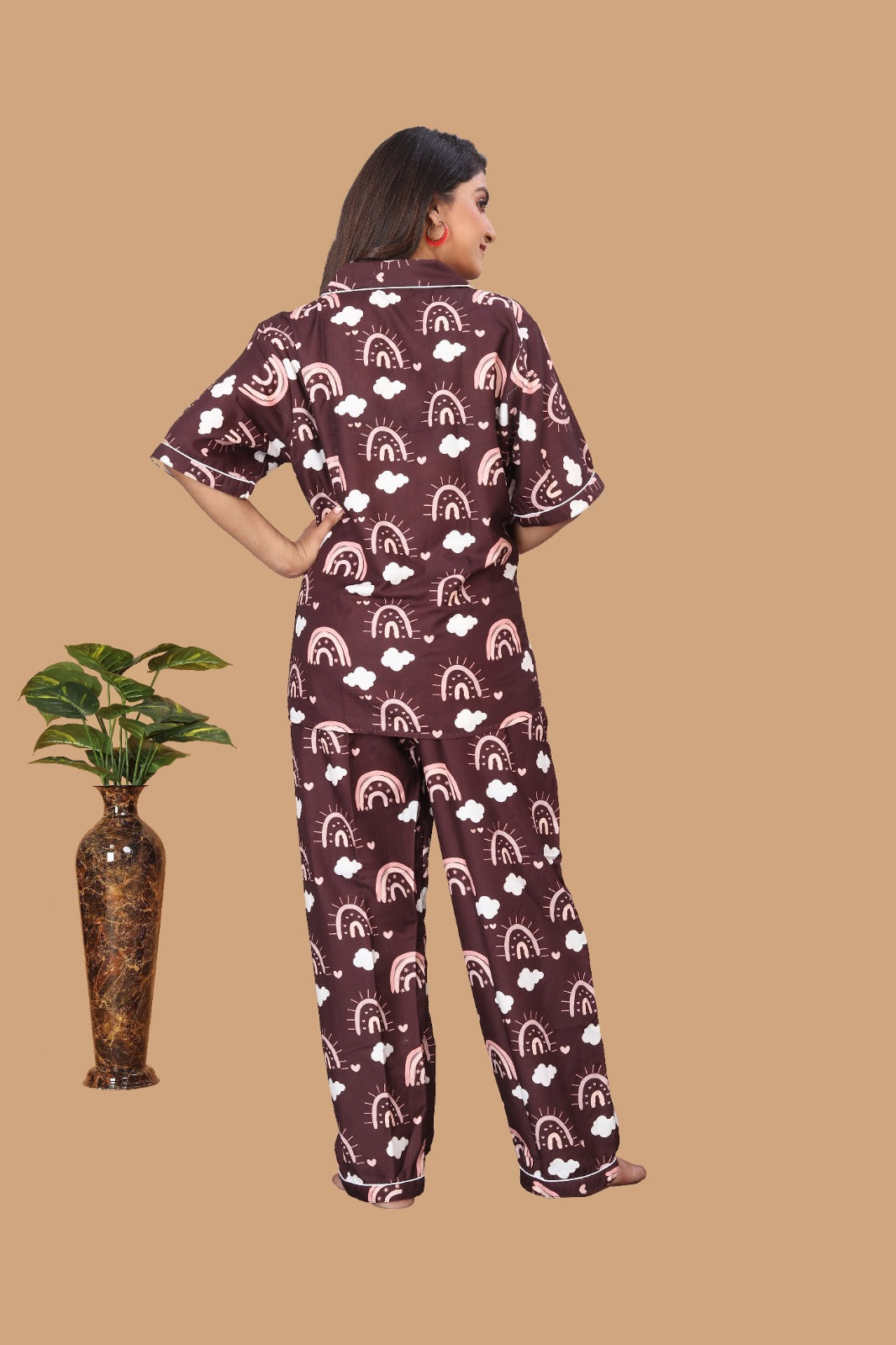 RAINBOW PRINT NIGHT SUITE