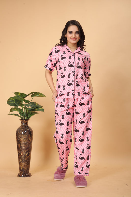 DUCK PRINT NIGHT SUITE