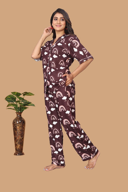 RAINBOW PRINT NIGHT SUITE