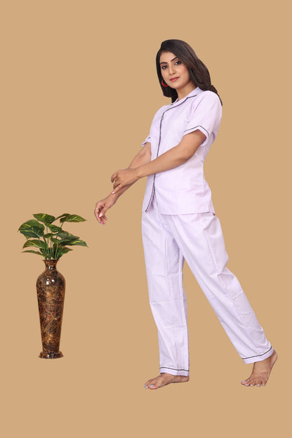 WHITE PLAIN NIGHT SUITE