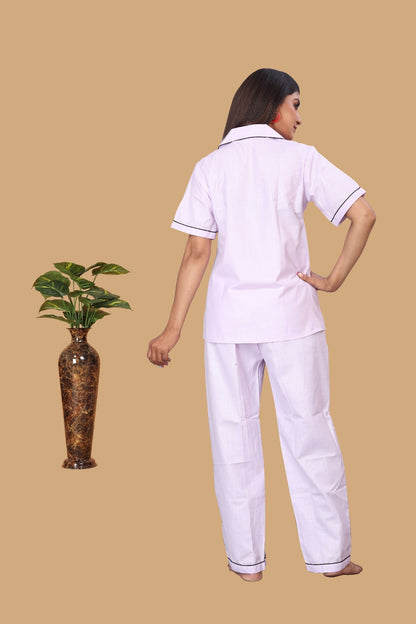 WHITE PLAIN NIGHT SUITE